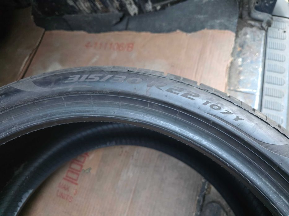 1бр Лятна гума 315 30 22 - Pirelli - DOT 2025
