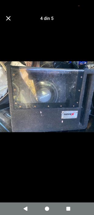 Subwoofer auto +plus statie