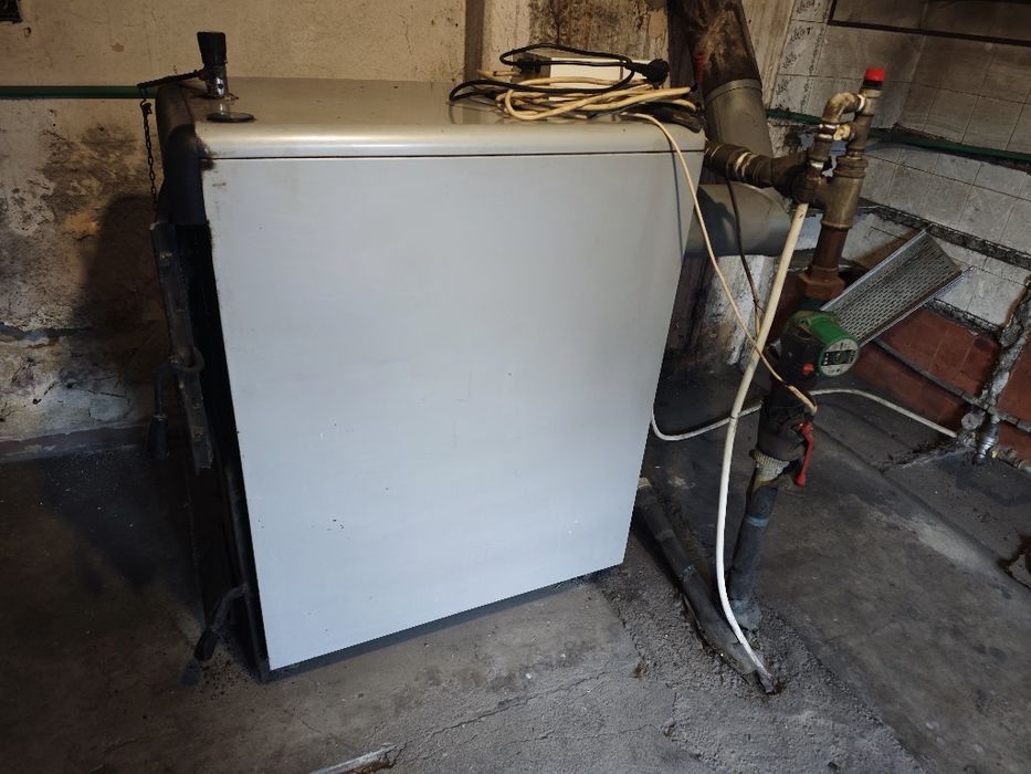 Котел на твърдо гориво комплект 58кв./Карпат/ Чугунен