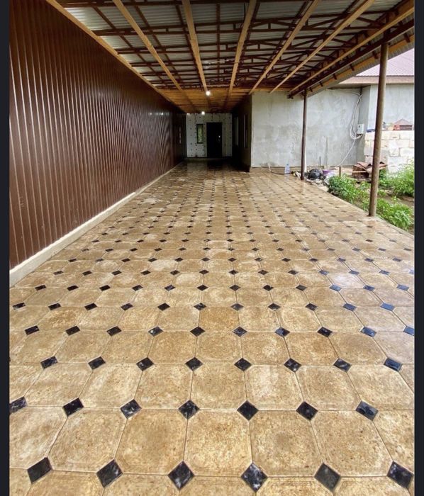 Укладка брусчатки