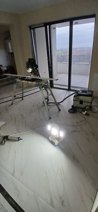 montaj gresie faianta - parchet