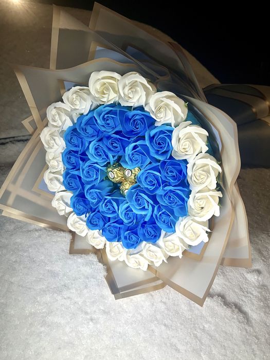 Buchet trandafiri de sapun