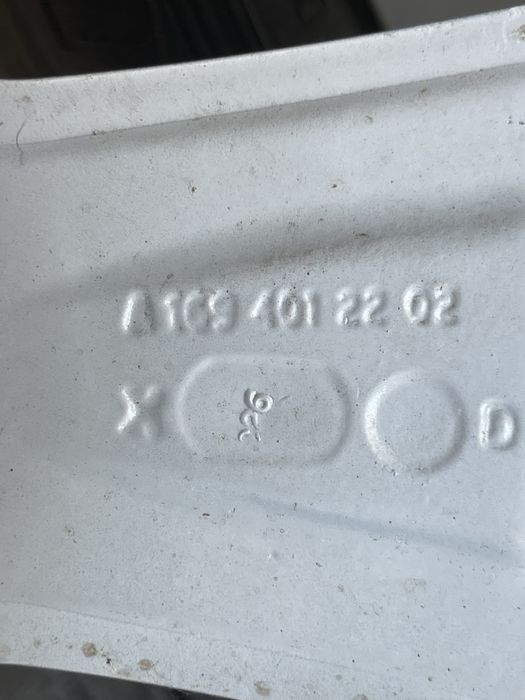 Set jante aliaj R16 originale Mercedes A/B Class