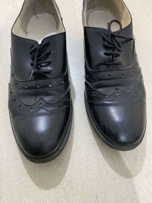 Pantofi cu siret piele marime 37