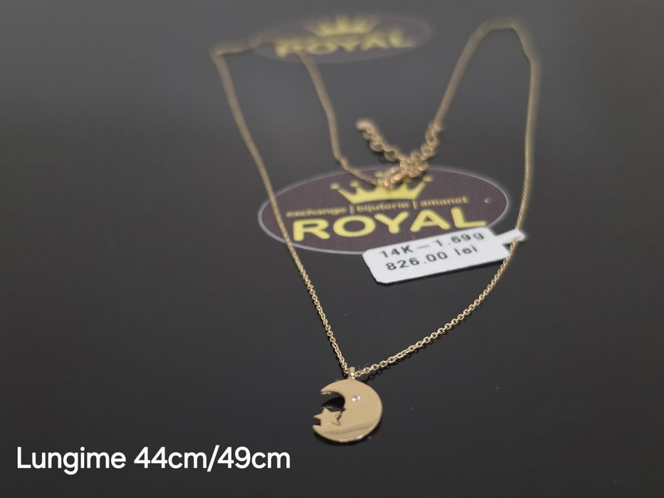 Bijuteria Royal: Lant aur 14k/1.69 gr