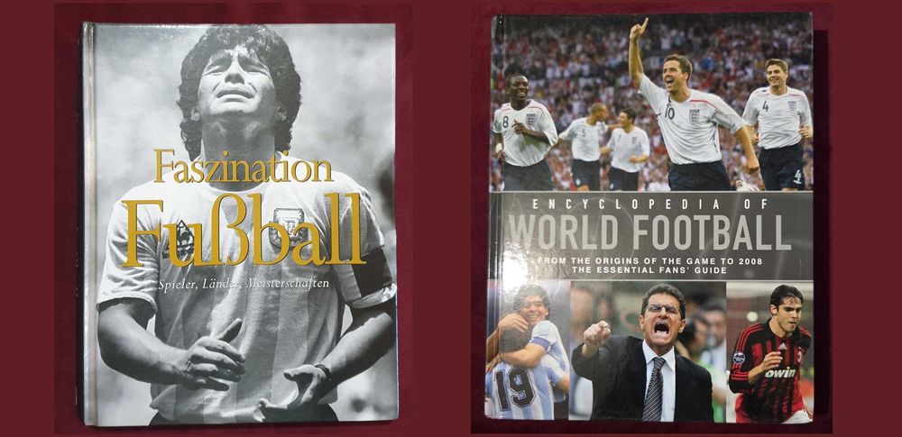 13 футболни енциклопедии, биографии, справочници, история