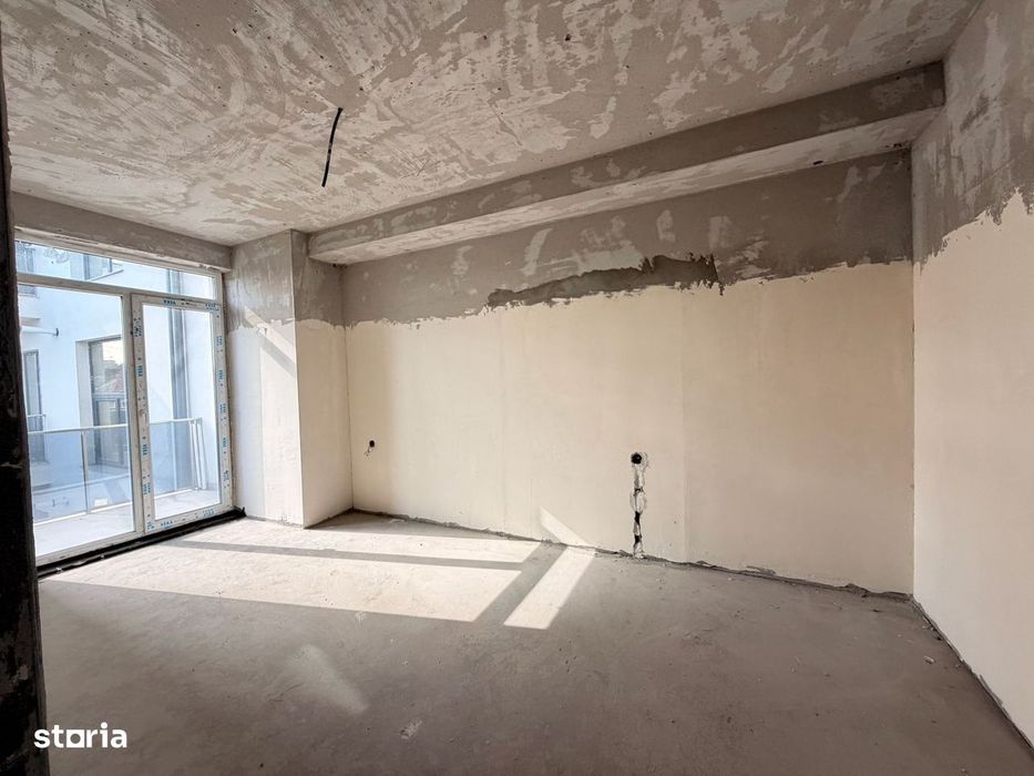 Ap 2 camere | SEMIFINISAT | 56mp + balcon | Zona Fabricii