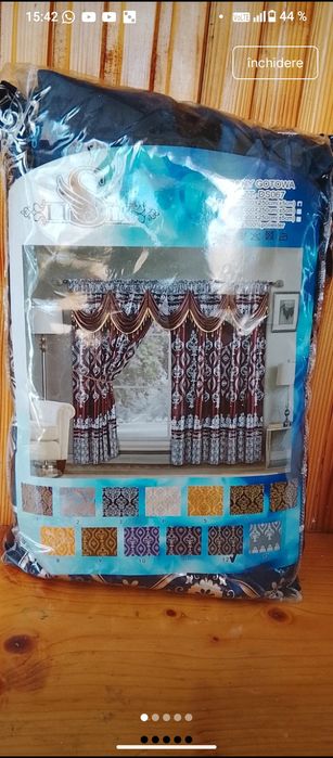 DRAPERIE  LiSin mare culoare bleumarin