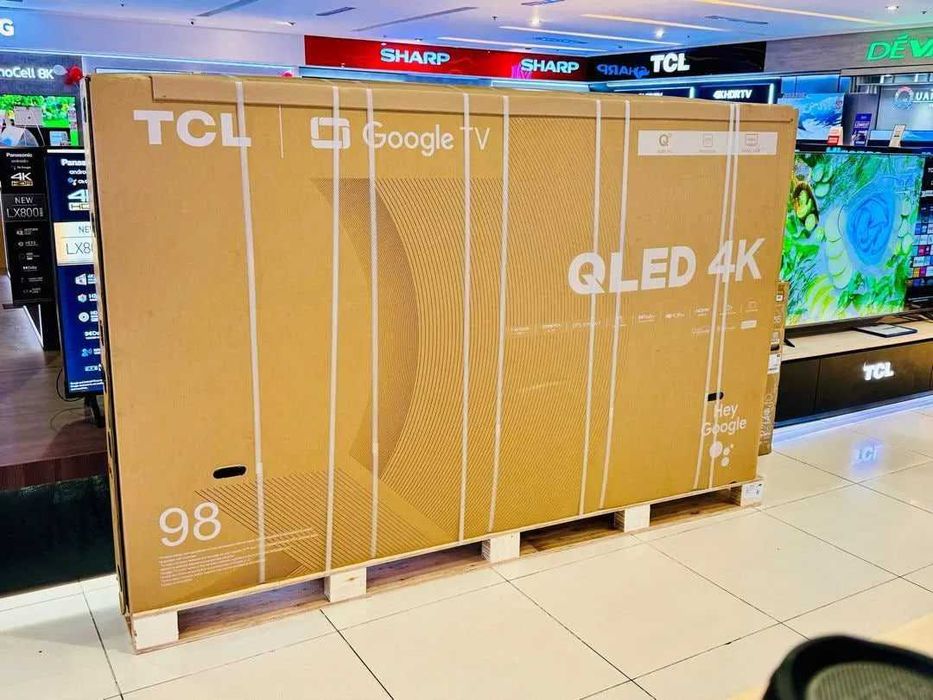 Телевизор TCL 98/85 QD-MiniLed Самый Низки Цены со Склад +Доставка