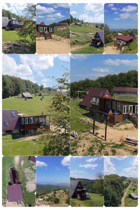 Cabana la munte cu ciubăr