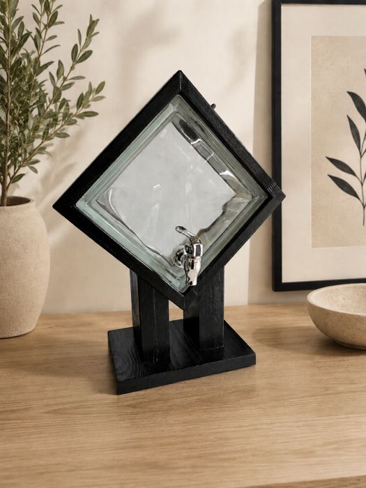 Dispenser(dozator) handmade pentru băuturi – piesă unică, excelentă pentru cadou