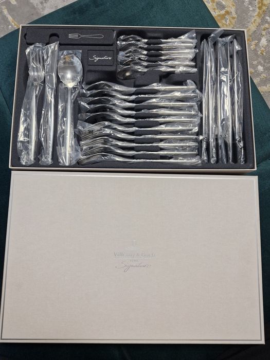 Set tacâmuri 6 persoane VILLEROY & BOCH colectia  SIGNATURE! 30 piese