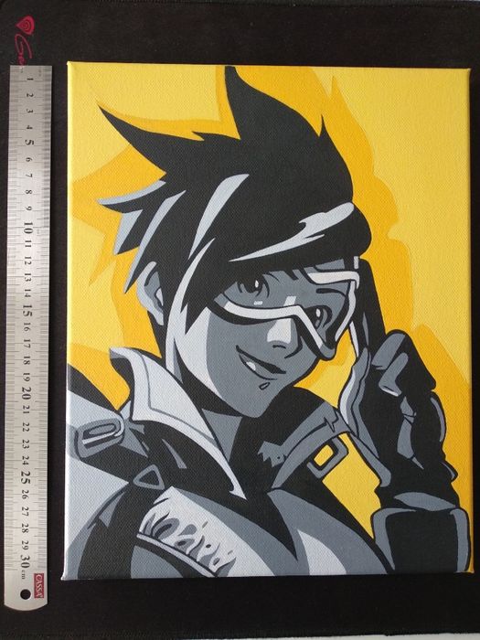 Картина на Tracer от Overwatch