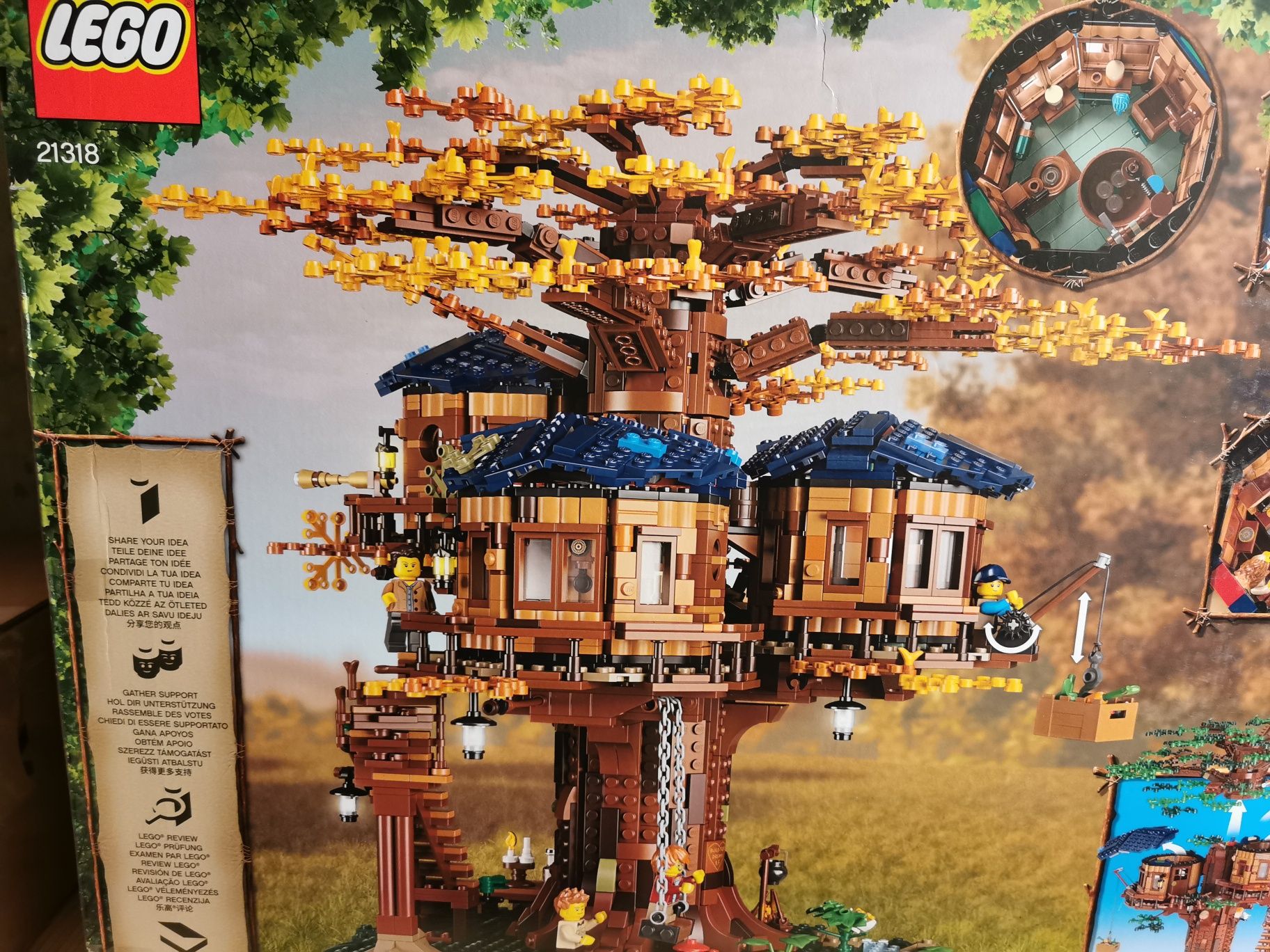 New Лего Идеи Къща на дървото 21318 Lego ideas tree house гр. София ...