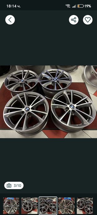 Джанти 5х112 R17  за  BMW оригинални