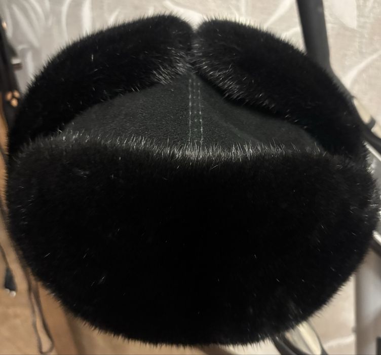 Норковая шапка ушанка