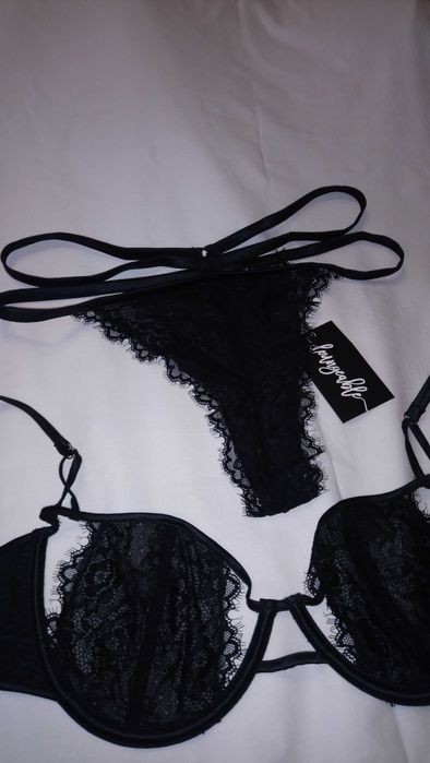 Промо цена от 74 на 50лв Бельо секси комплект в черен цвят
