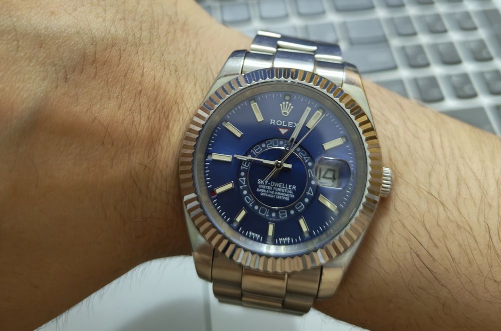 Rolex Sky-Dweller Blue