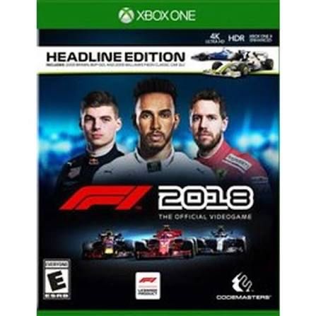 Диск на xbox one F1 2018
