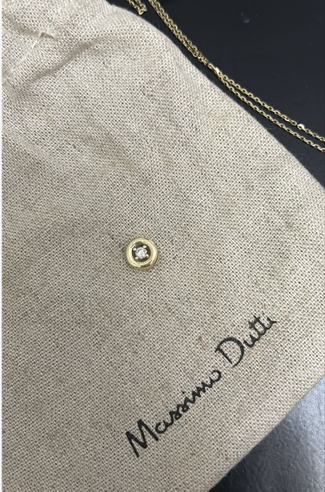 Кулон бегунок с бриллиантом