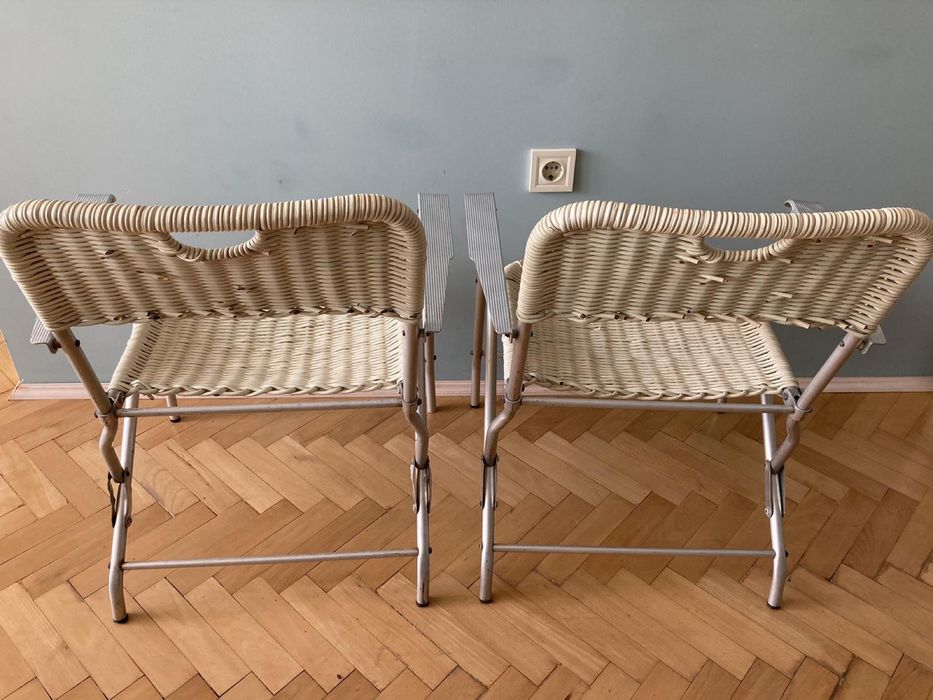 Сгъваеми алуминиеви столове / 60-те