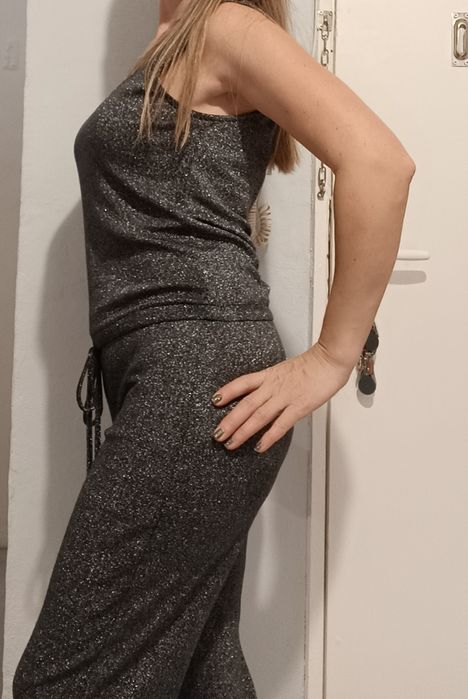 Дамски гащеризон с блестящ ефект