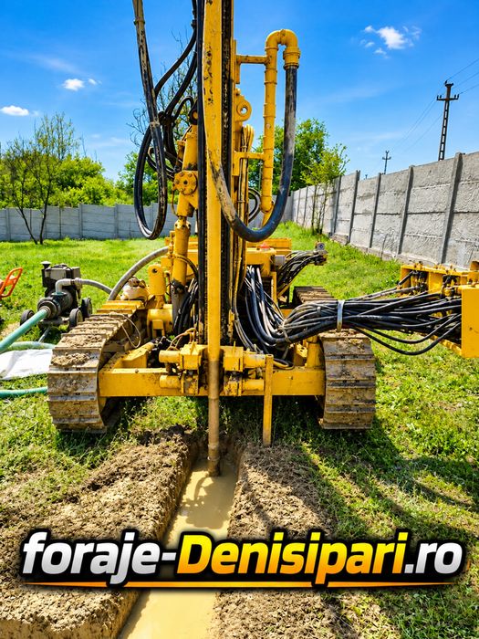 Foraje puturi mica si mare adancime denisipari puturi
