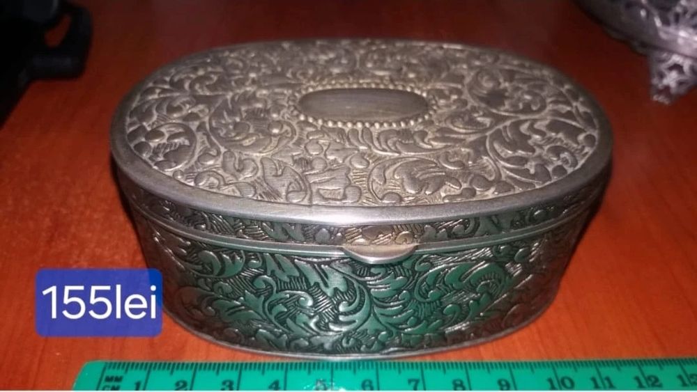 Vanzare Cutie Bijuterii Argintată