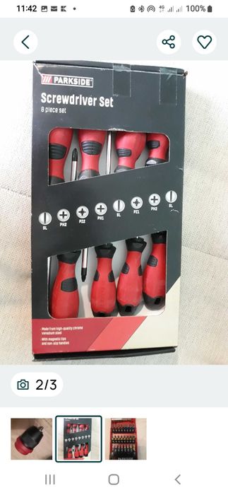 Șurubelnițe cu cap magnetic/set biti