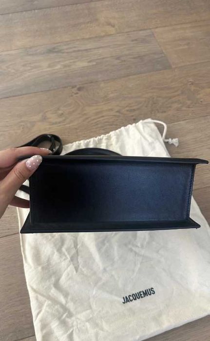 Geanta Jacquemus Le Chiquito Neagra din Piele Naturala