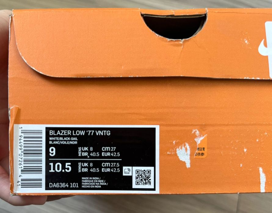 Nike Blazer original новые