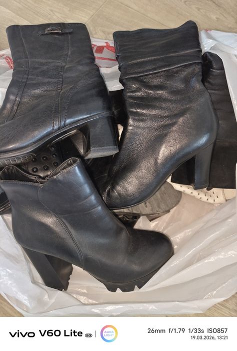 Женская обувь кожа