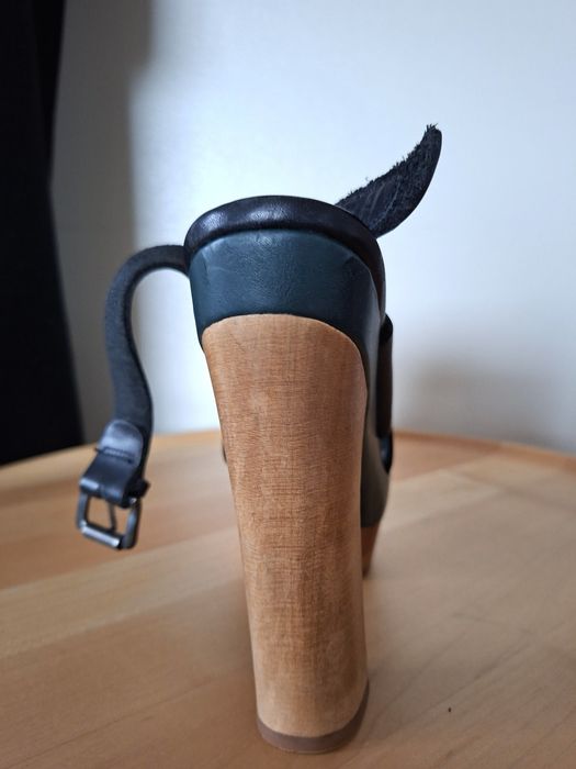 Marni X H&M - Sandale înalte din piele naturala cu platforma