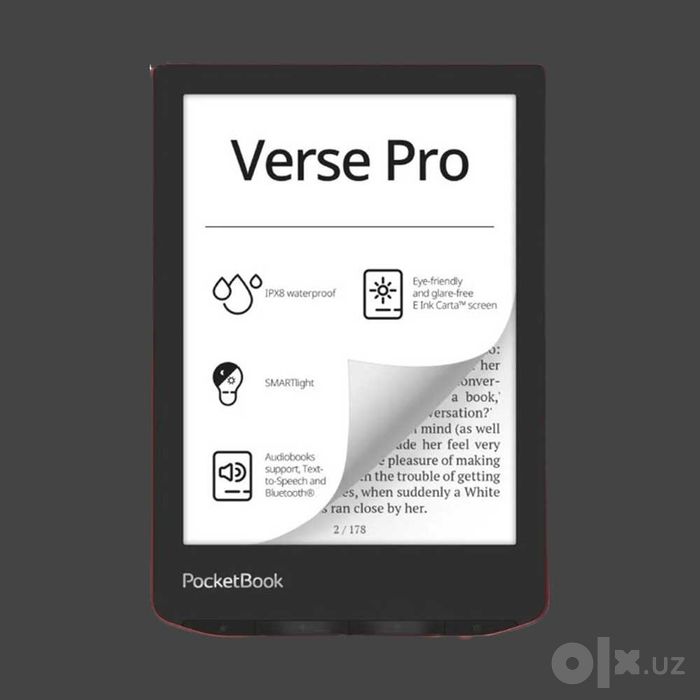 PocketBook 634 Verse Pro Passion Red электронная