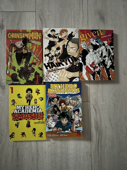 Vand manga MHA, MHA vigilantes, JJK,