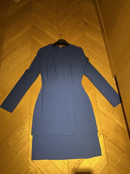 Vand rochie albastra midi TGH Fashion gen Poema marime S