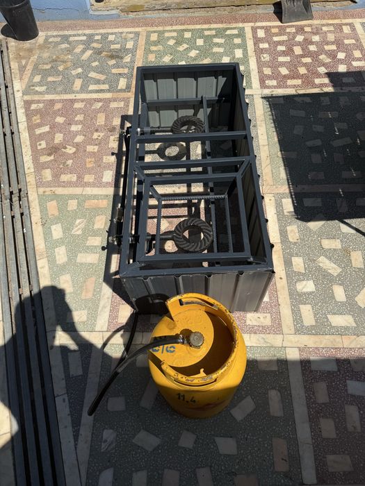 Arzator dublu profesional pentru toate tipurile de ceaun