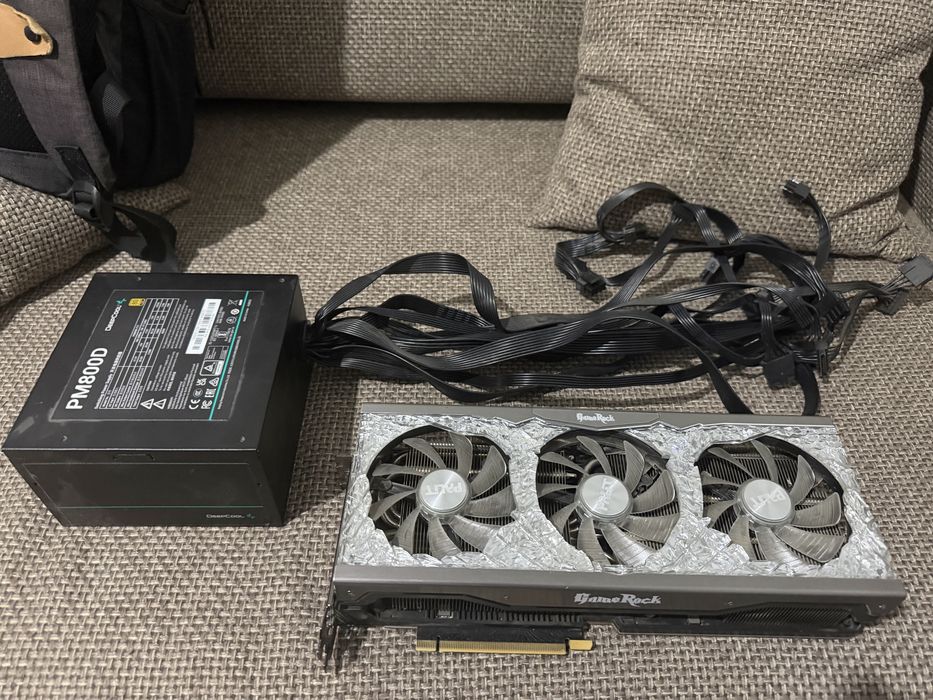 3080ti + бп 800Вт с коробкой