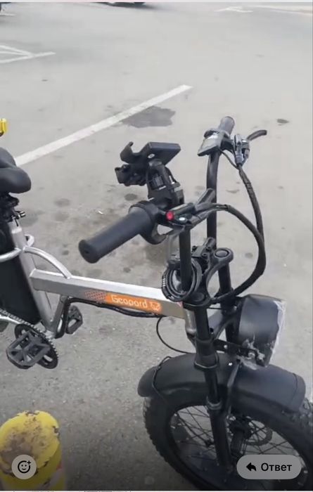 Электровелосипед Электро велик gepard