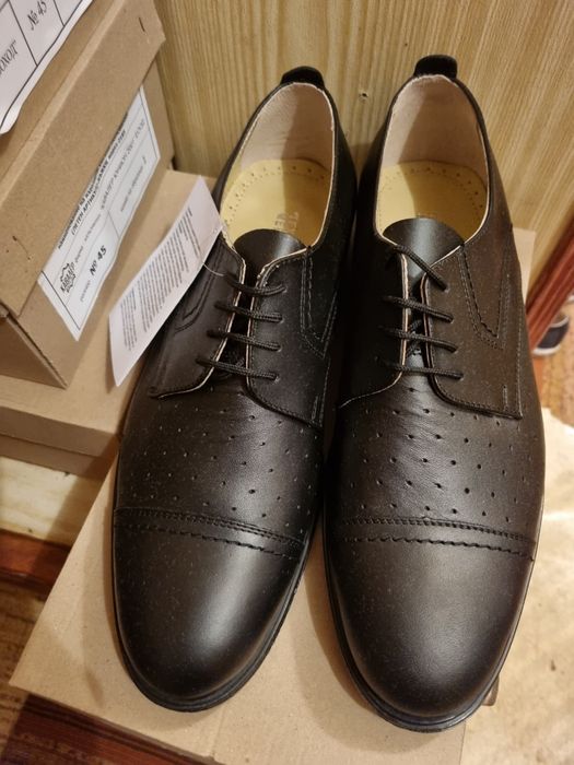 Мъжки Кожени Обувки