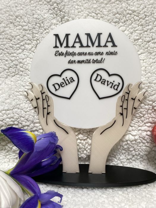 Rama Martie 3D cu nume