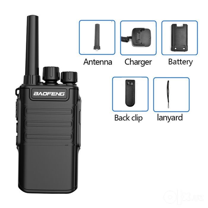 Baofeng Bf V8 1-jufti (2 dona) narxi 320000 so'm
