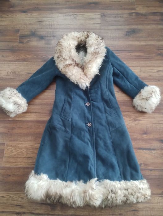 Дамски кожух от естествена кожа