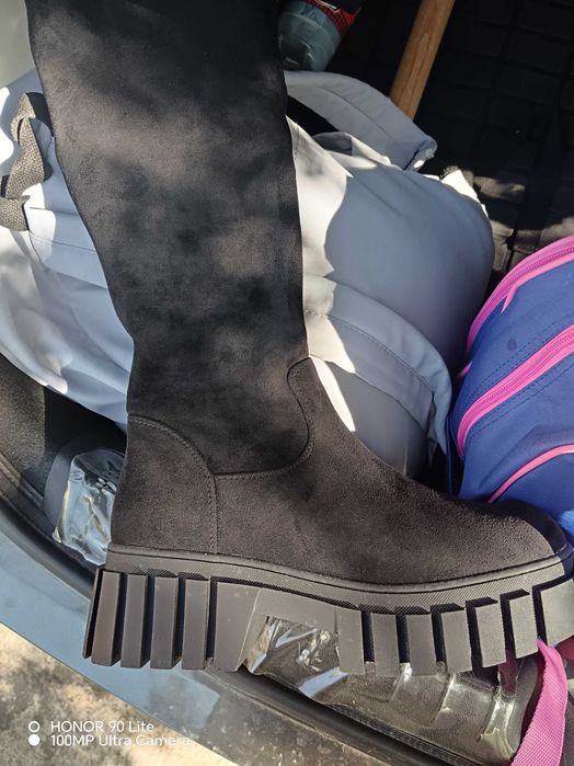 Сапоги зима высокие