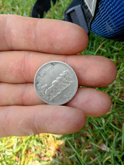 Moneda veche italiana 50 centisimi