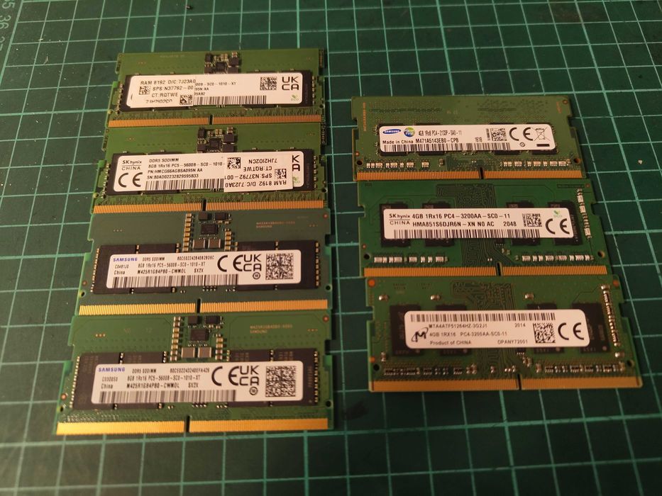 Памет 32GB DDR4 3200 Gaming Memory, Памети за лаптоп DDR4 и DDR5