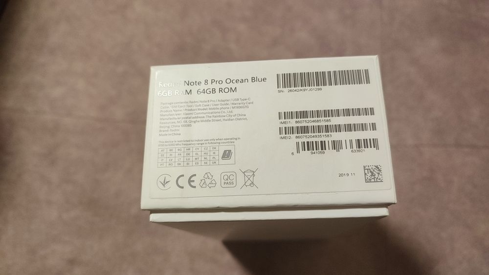 Redmi note 8 pro 6/64gb