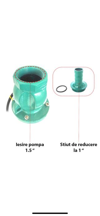 Pompa Apa Nisipoasa/Curata Submersibila DDT 120M Adancime Turbine