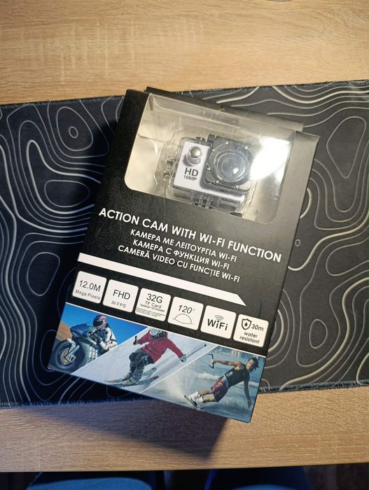 Action camera+ wifi function 30 fps 1080p