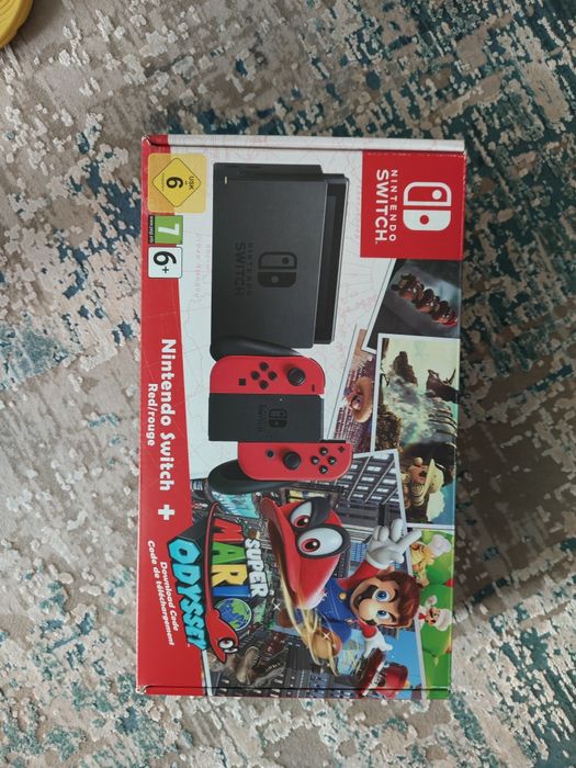 Nintendo switch super mario odyssey edition bundle